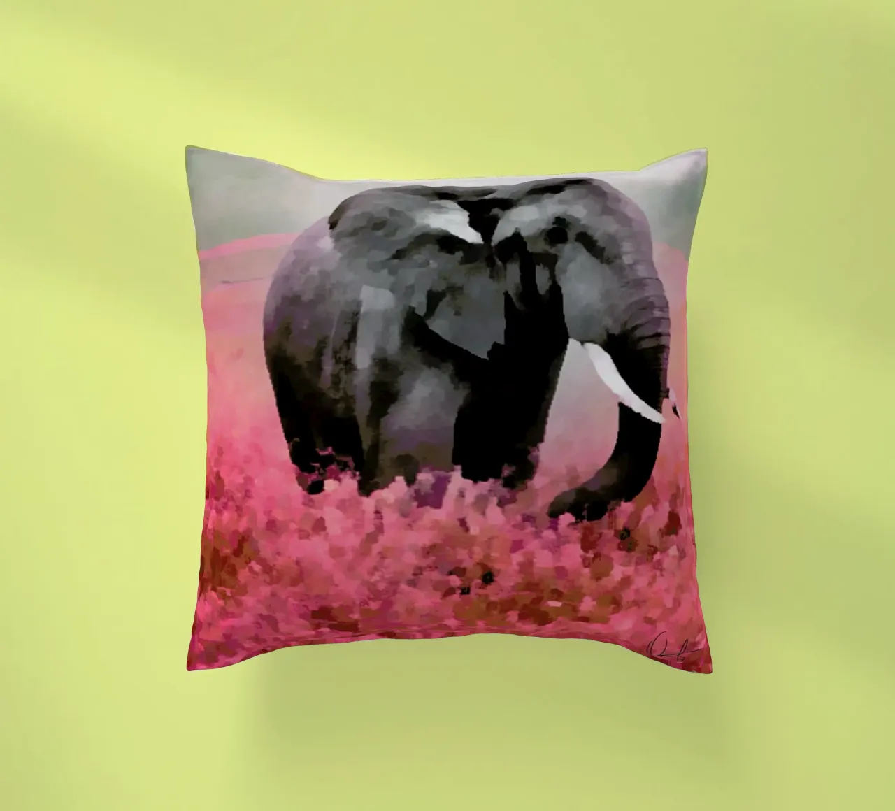 Ele-Phant cuscino da Xchange Art Studio