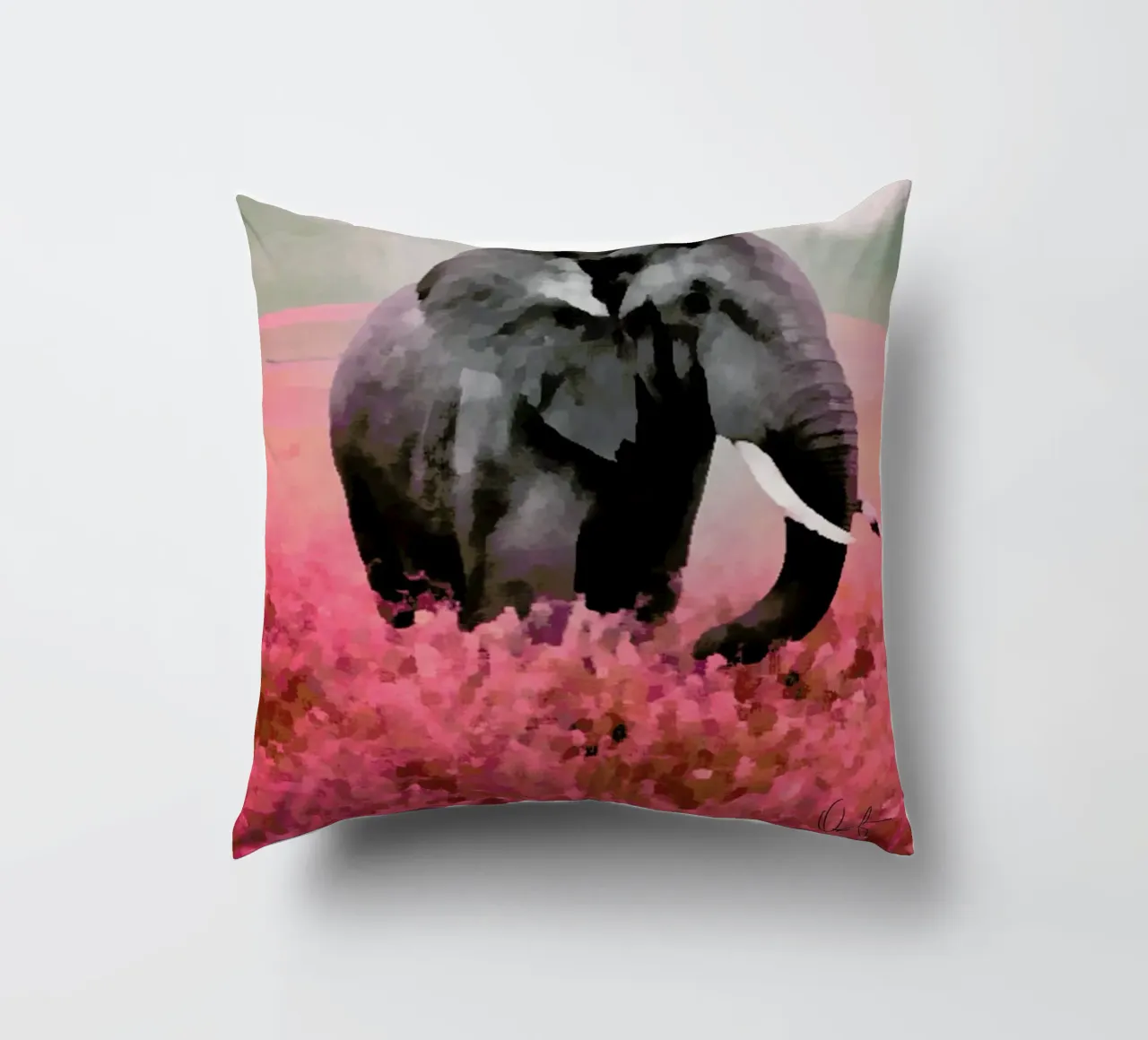 Ele-Phant cuscino da Xchange Art Studio
