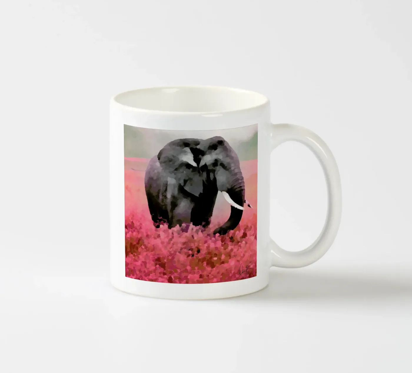 Ele-Phant ceramic mug by Xchange Art Studio