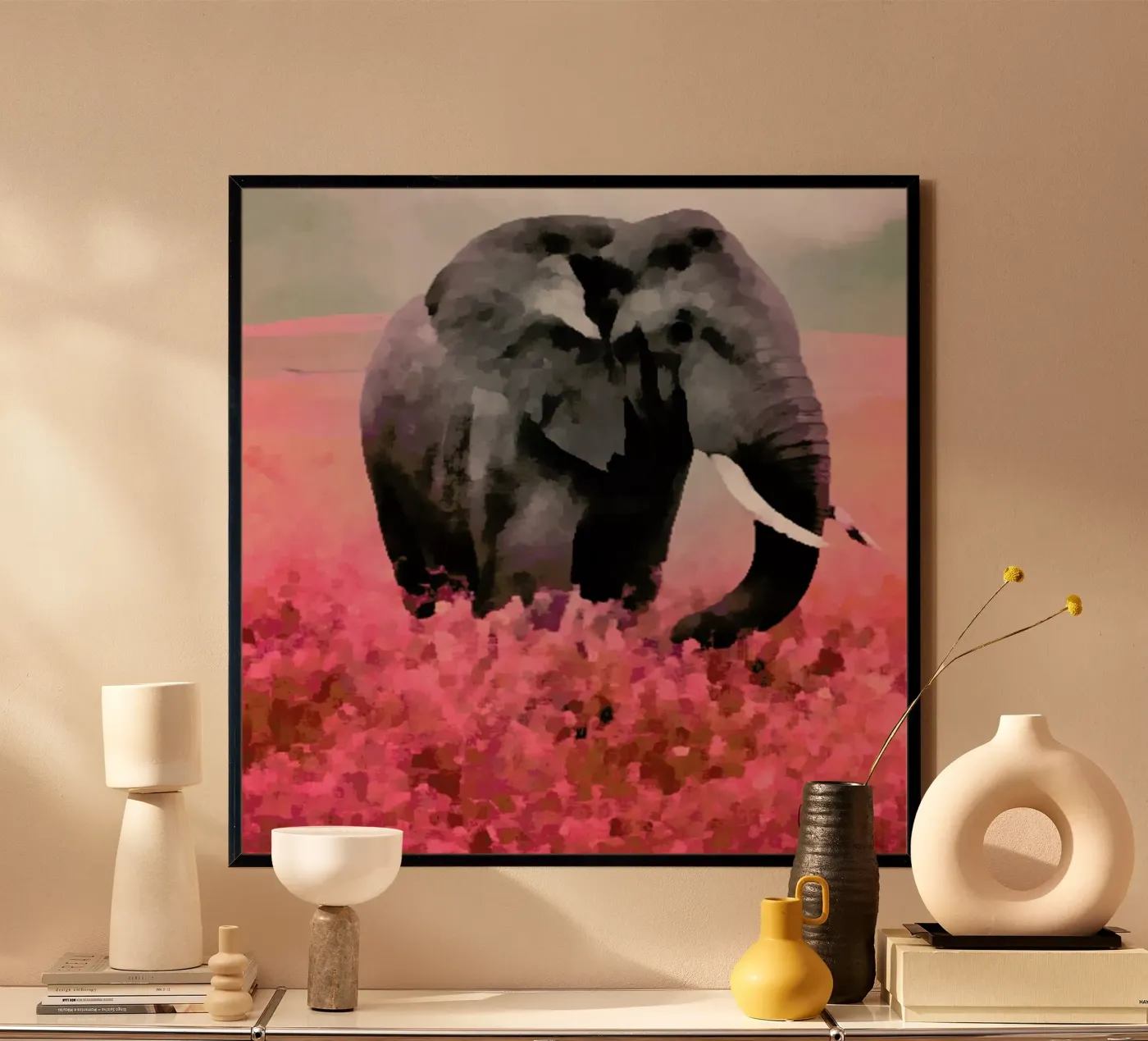 Ele-Phant poster van Xchange Art Studio