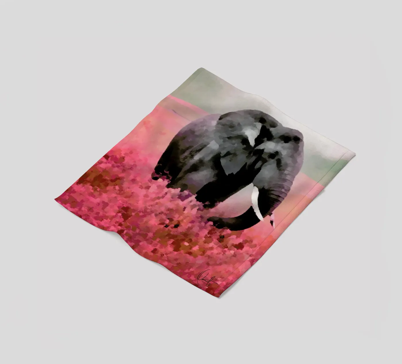 Ele-Phant Fleecedecke von Xchange Art Studio
