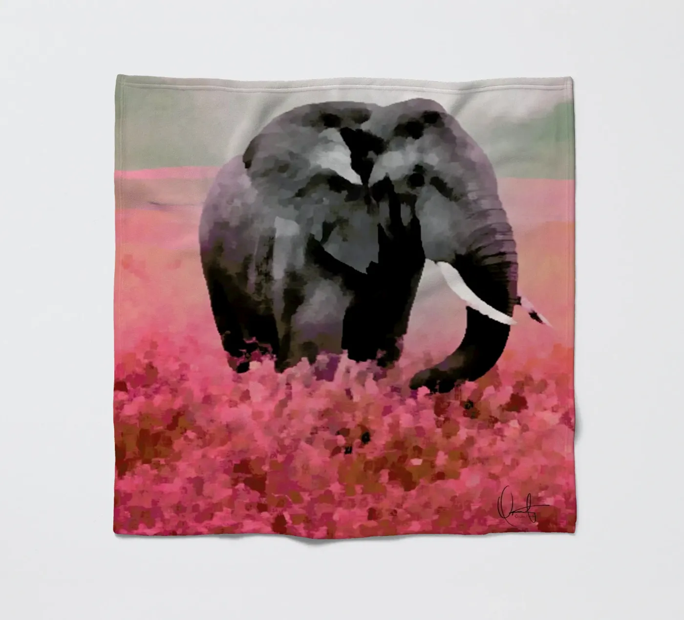 Ele-Phant Fleecedecke von Xchange Art Studio