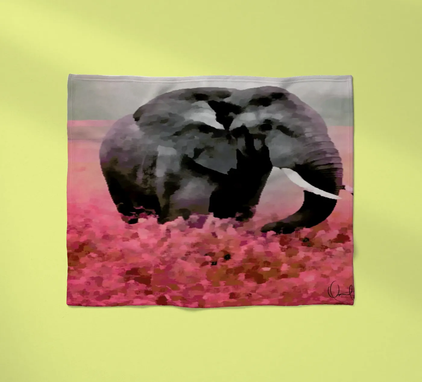 Ele-Phant Fleecedecke von Xchange Art Studio