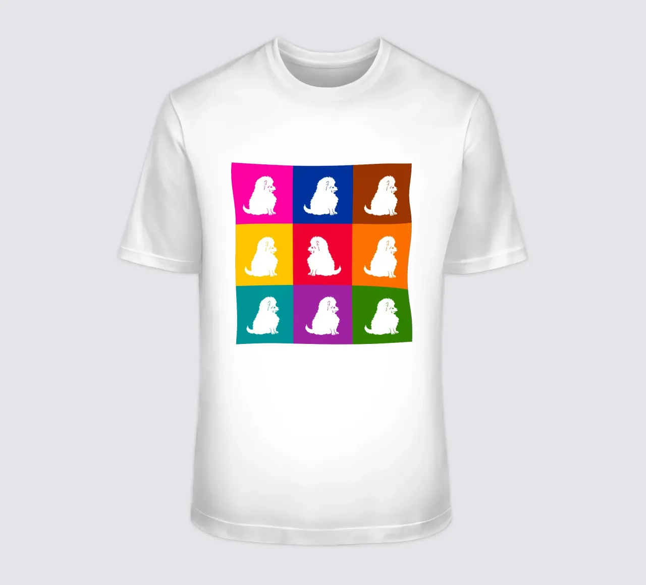 Piccolo spitz t-shirt da Pop dogs