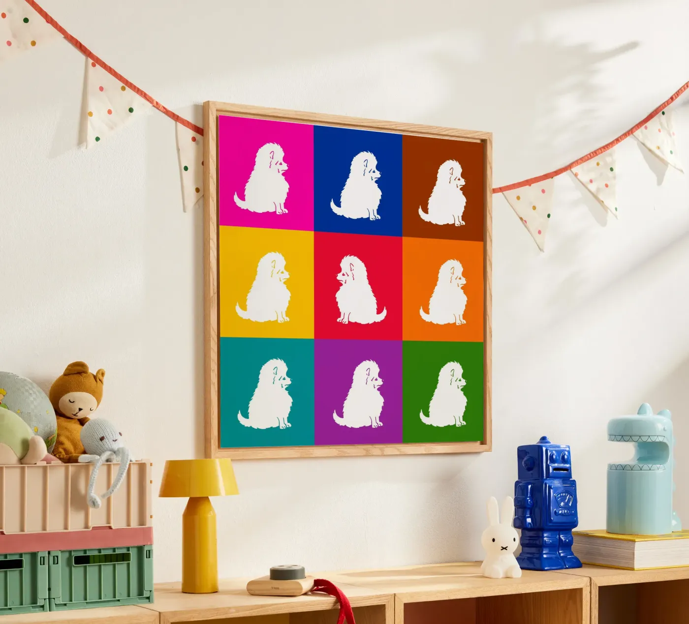 Small spitz Acryl-Glas von Pop dogs