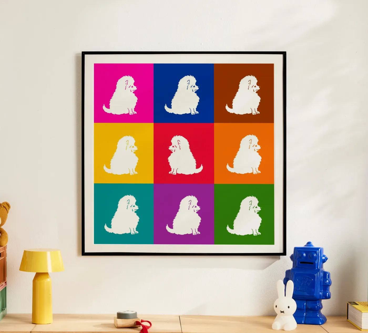 Piccolo spitz poster da Pop dogs