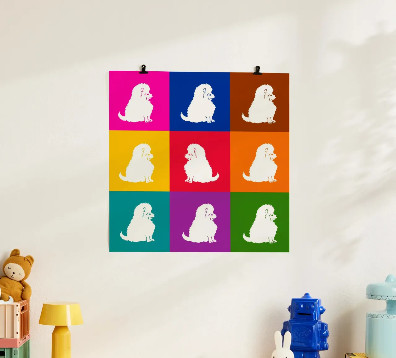 Small spitz poster by Pop dogs