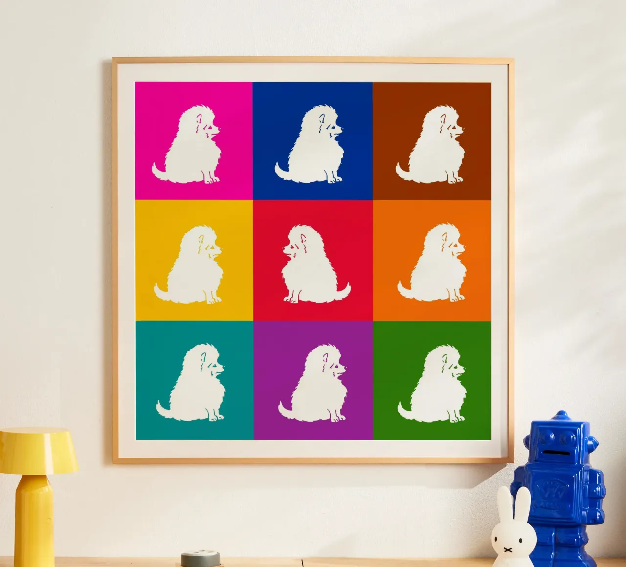 Small spitz poster by Pop dogs