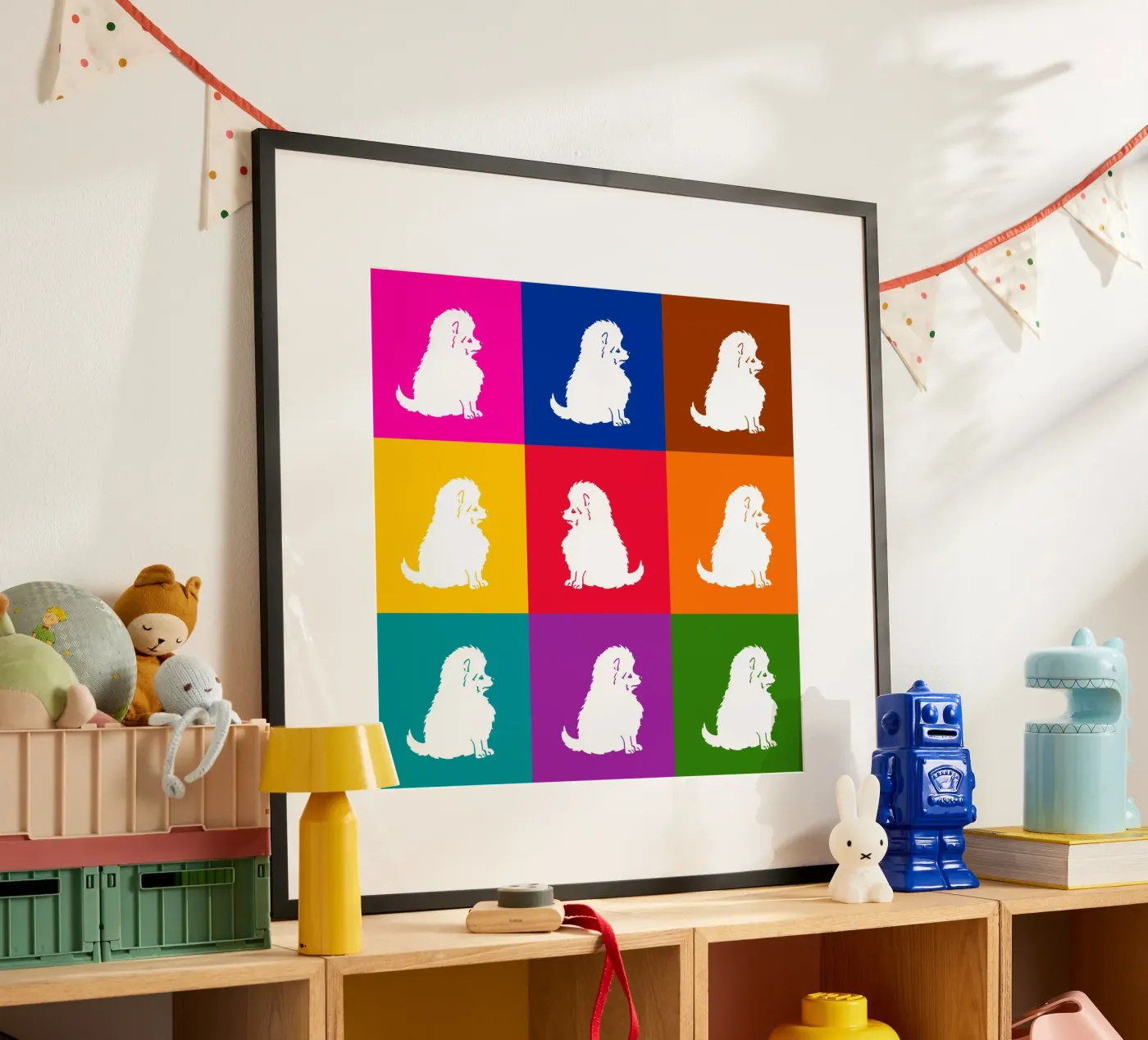 Small spitz poster by Pop dogs