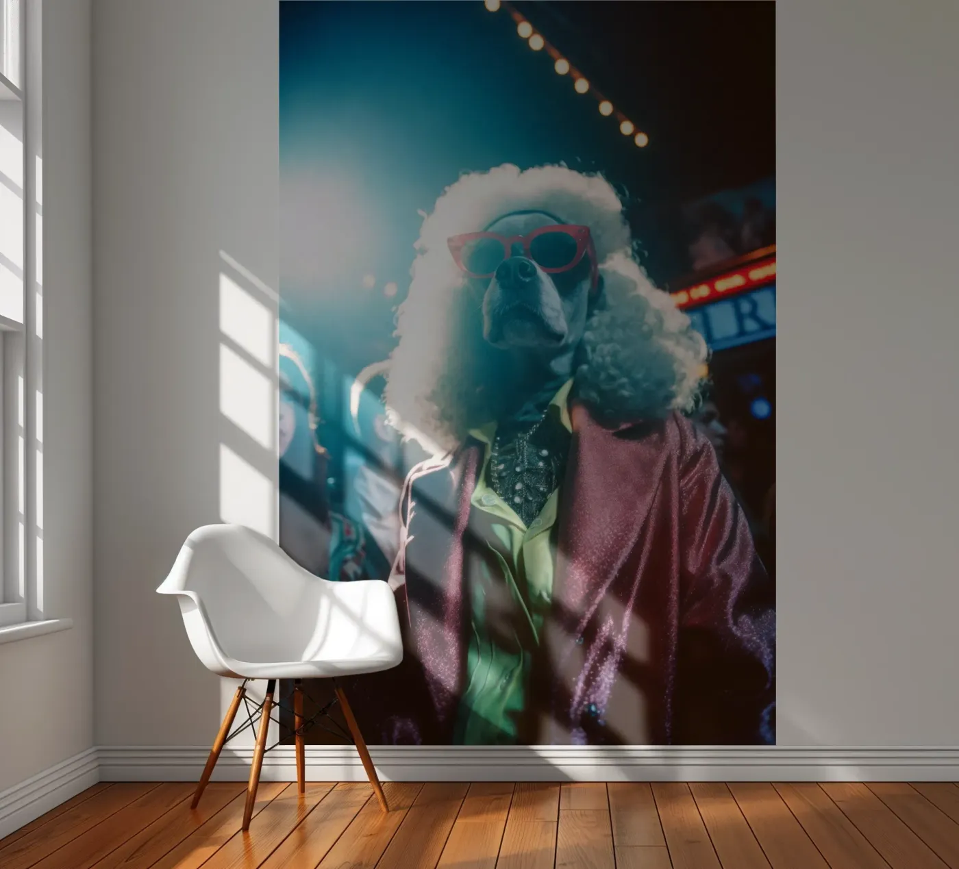 Sammy fotobehang van Affiches Chien Originales – Dogland
