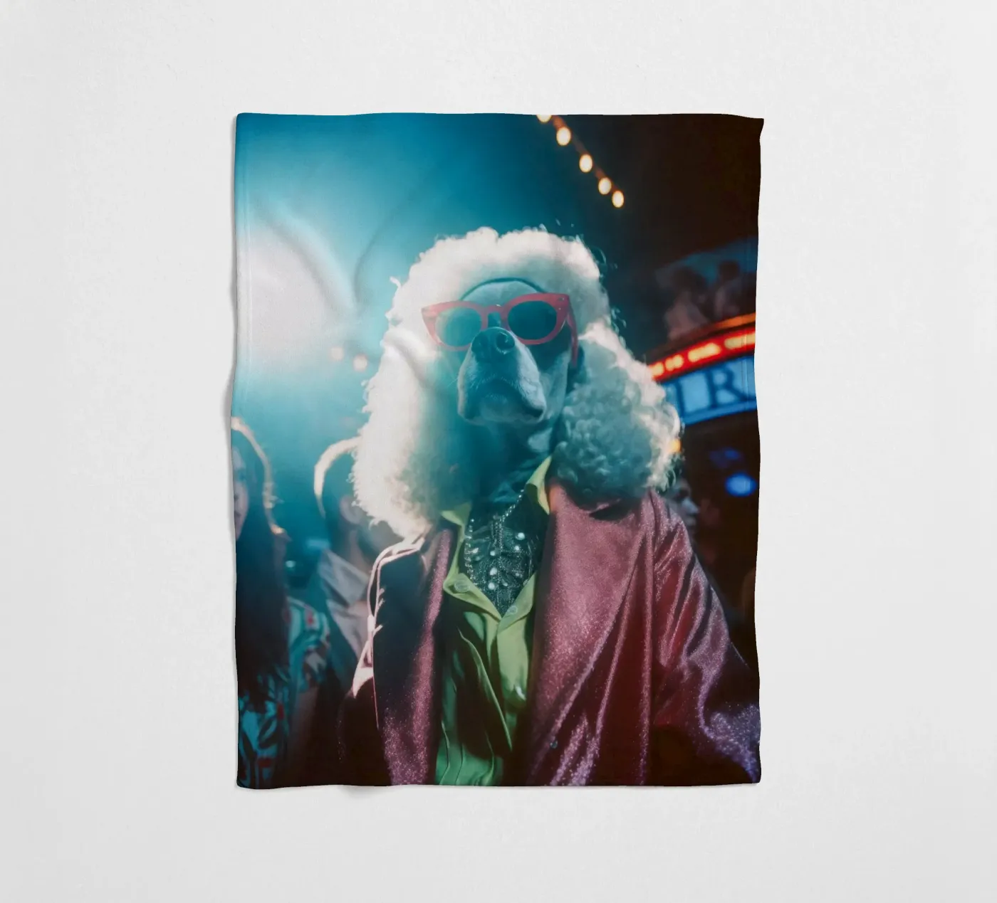 Sammy fleecedeken van Affiches Chien Originales – Dogland