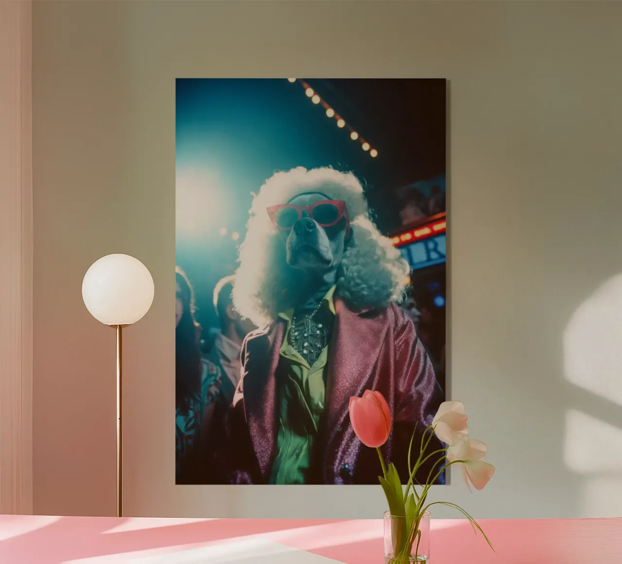 Sammy plexiglass da Affiches Chien Originales – Dogland