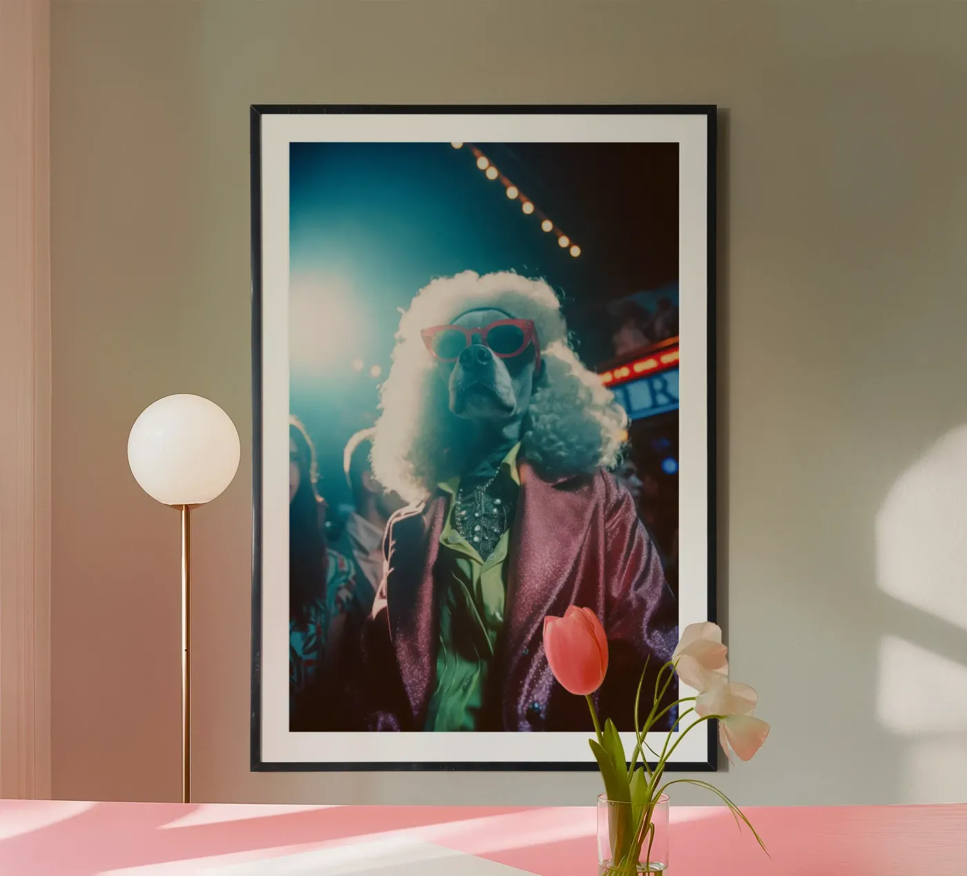 Sammy poster by Affiches Chien Originales – Dogland