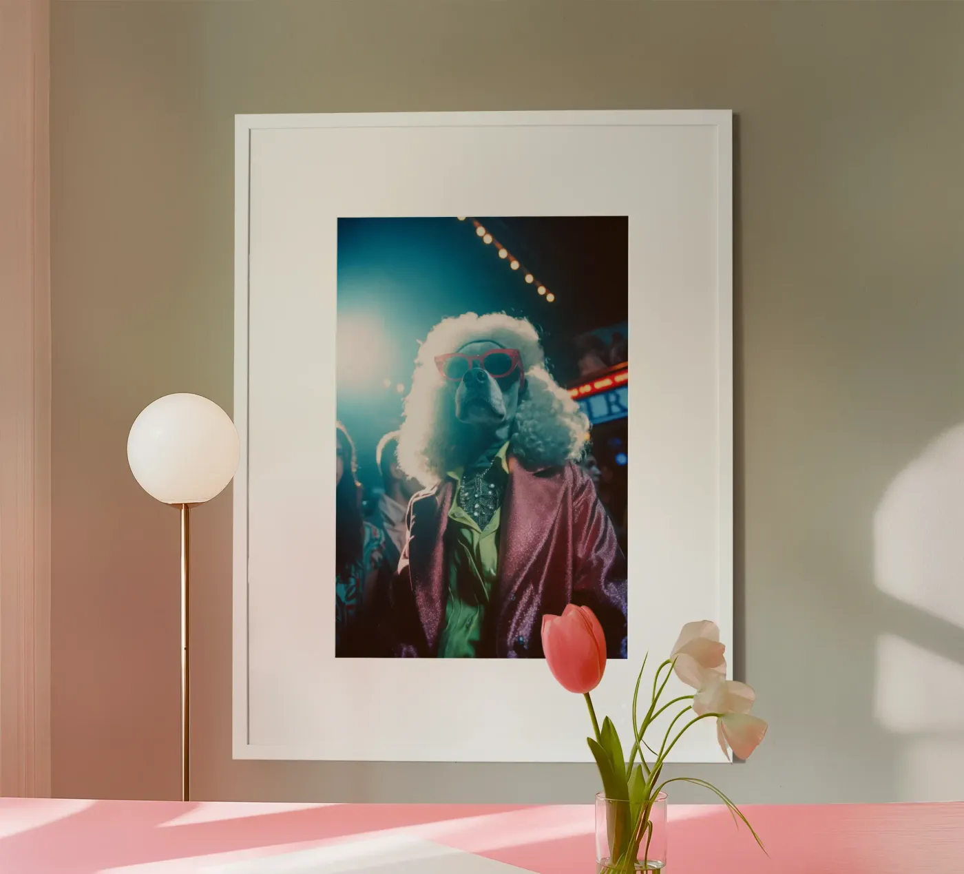 Sammy poster by Affiches Chien Originales – Dogland