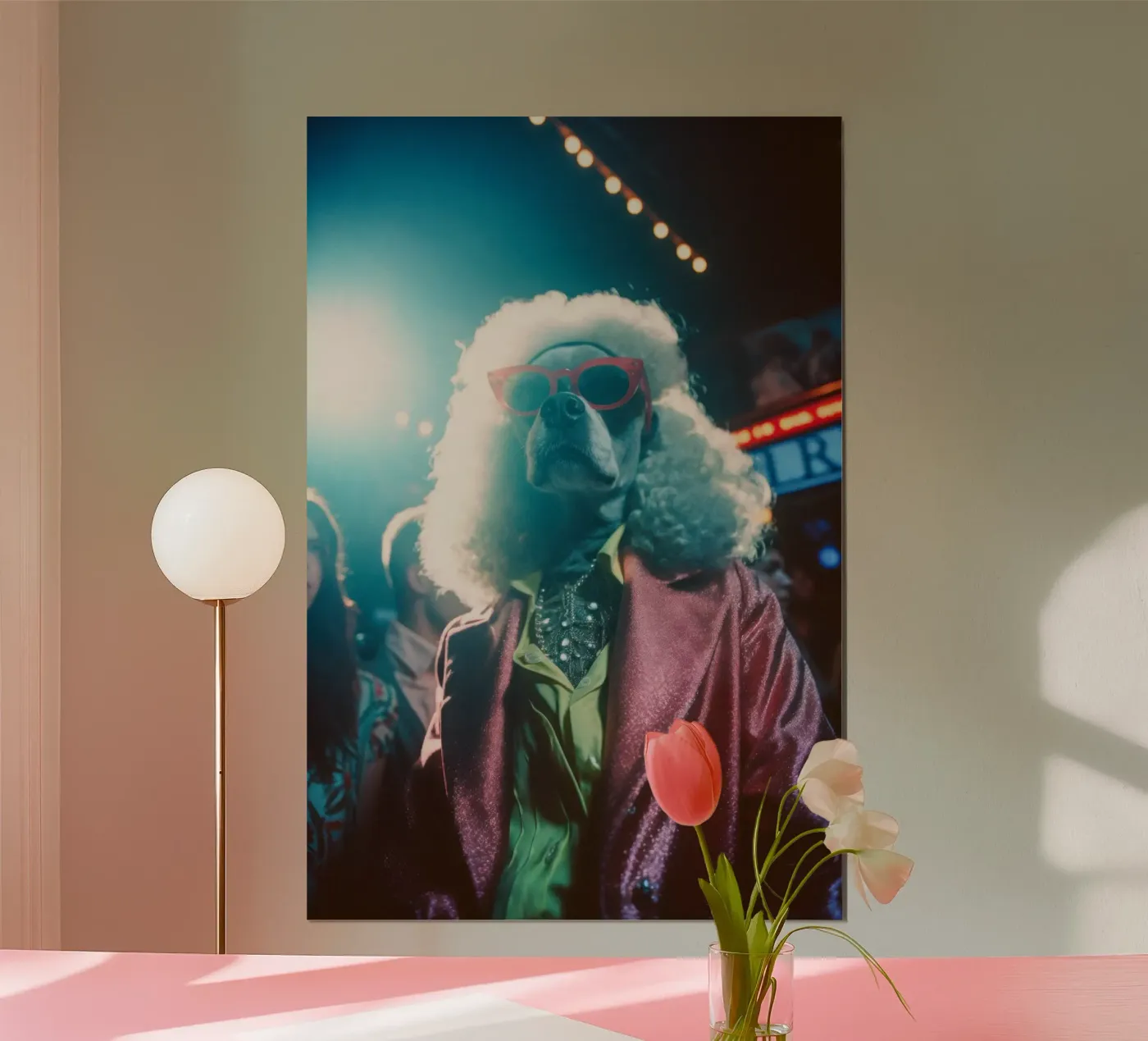 Sammy poster by Affiches Chien Originales – Dogland