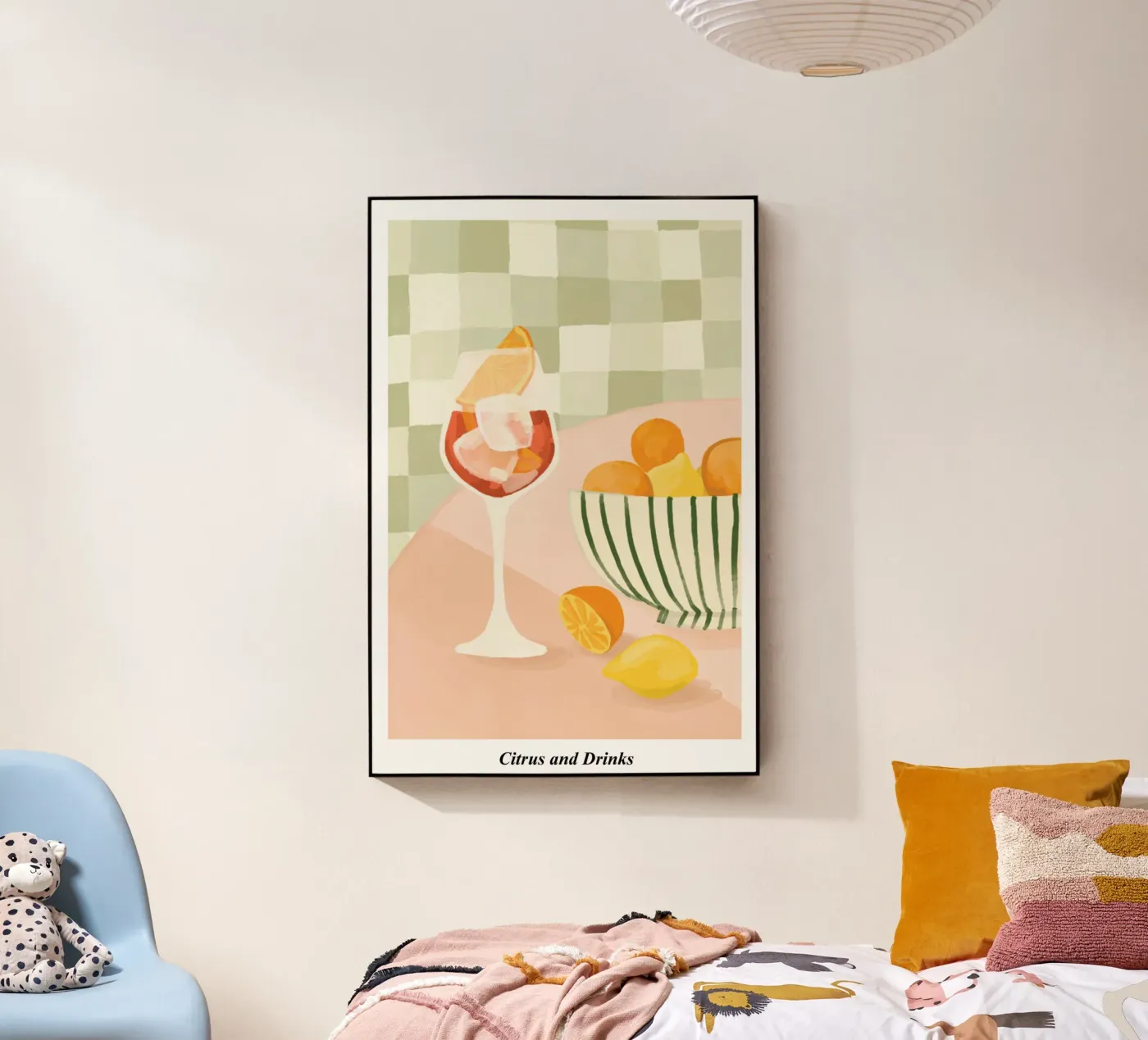 Citrus en drankjes acryl van aaron Shop