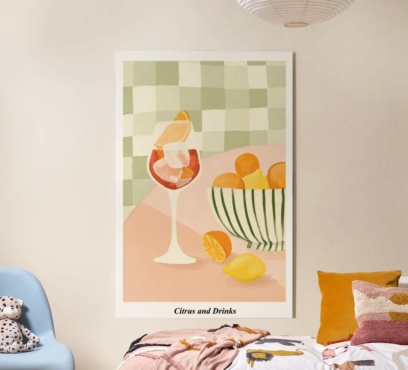 Citrus en drankjes acryl van aaron Shop