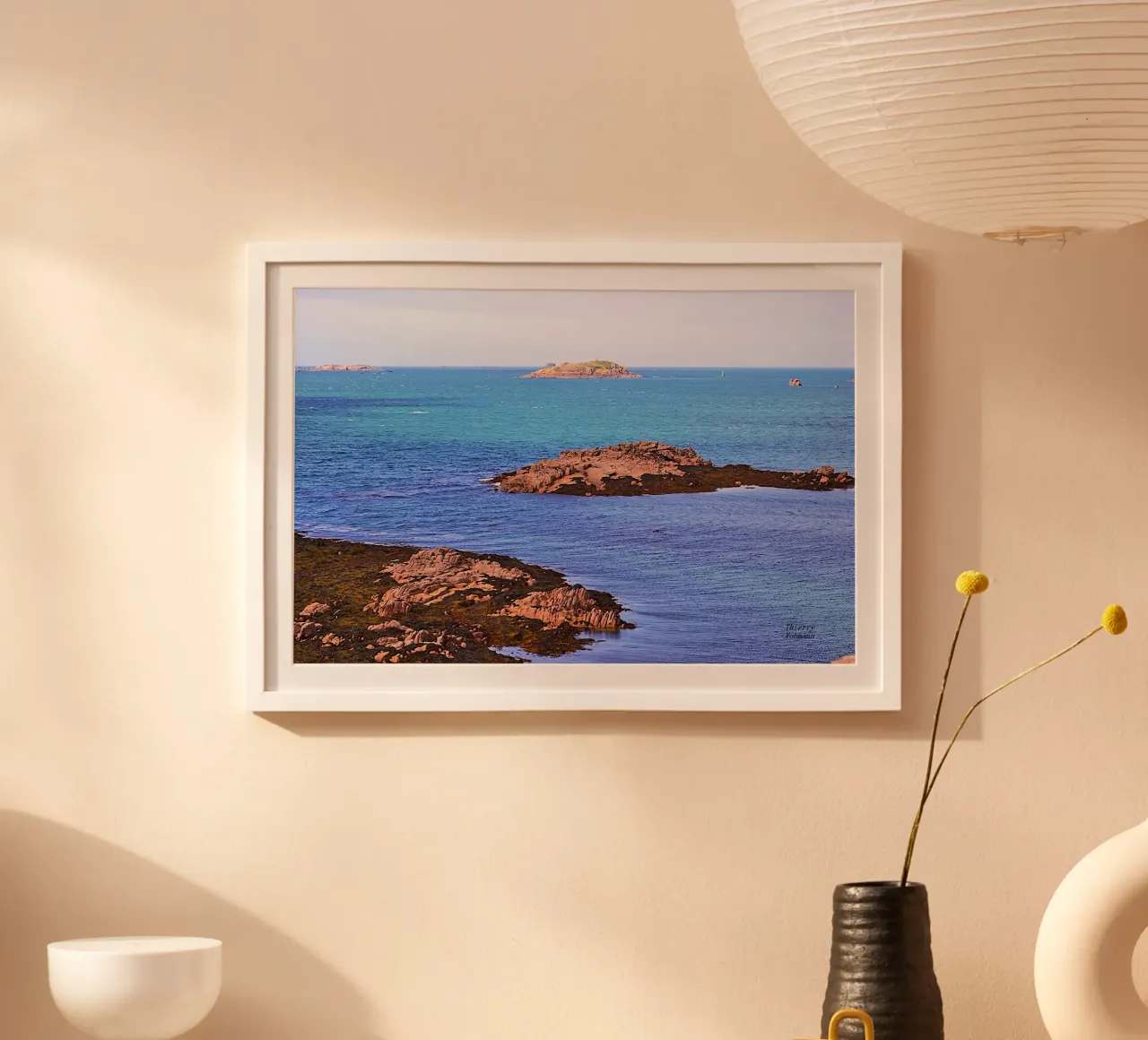 EILANDJES. poster van THIERRY VOBMANN.MY BEST PHOTOS.