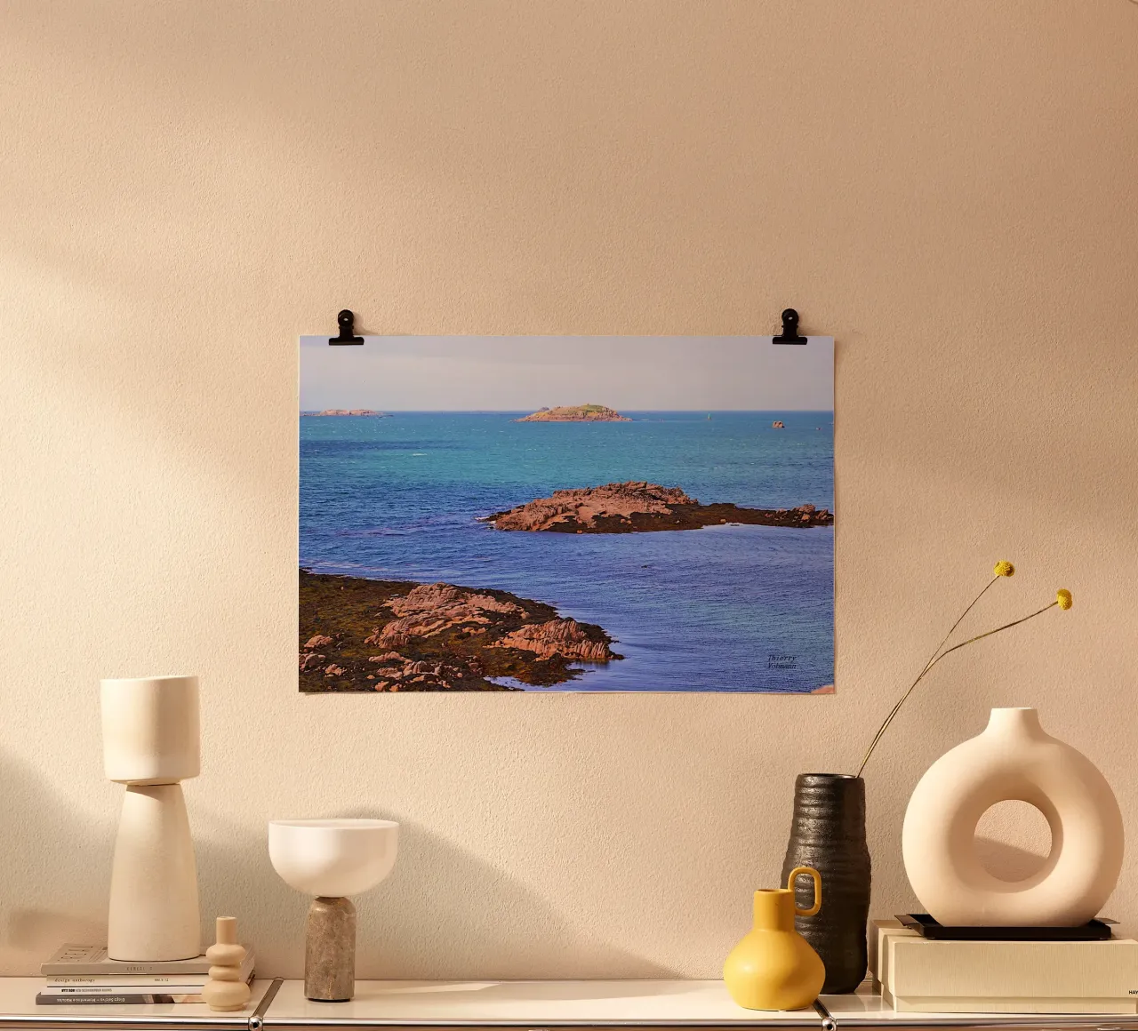 EILANDJES. poster van THIERRY VOBMANN.MY BEST PHOTOS.