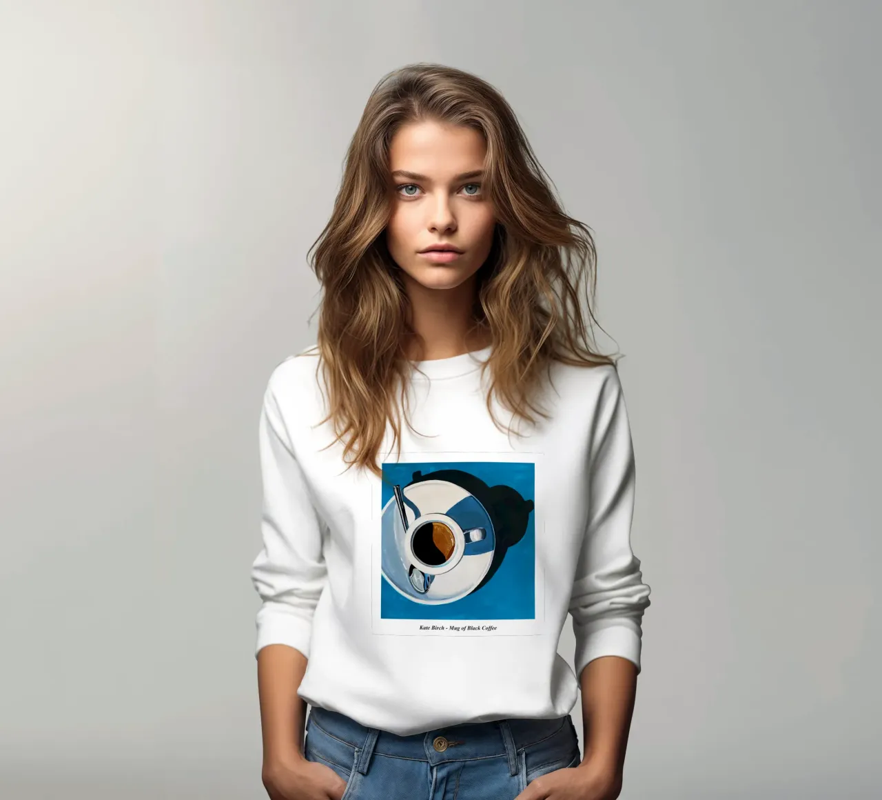 Kate Birch - Tazza di caffè nero felpa da aaron Shop