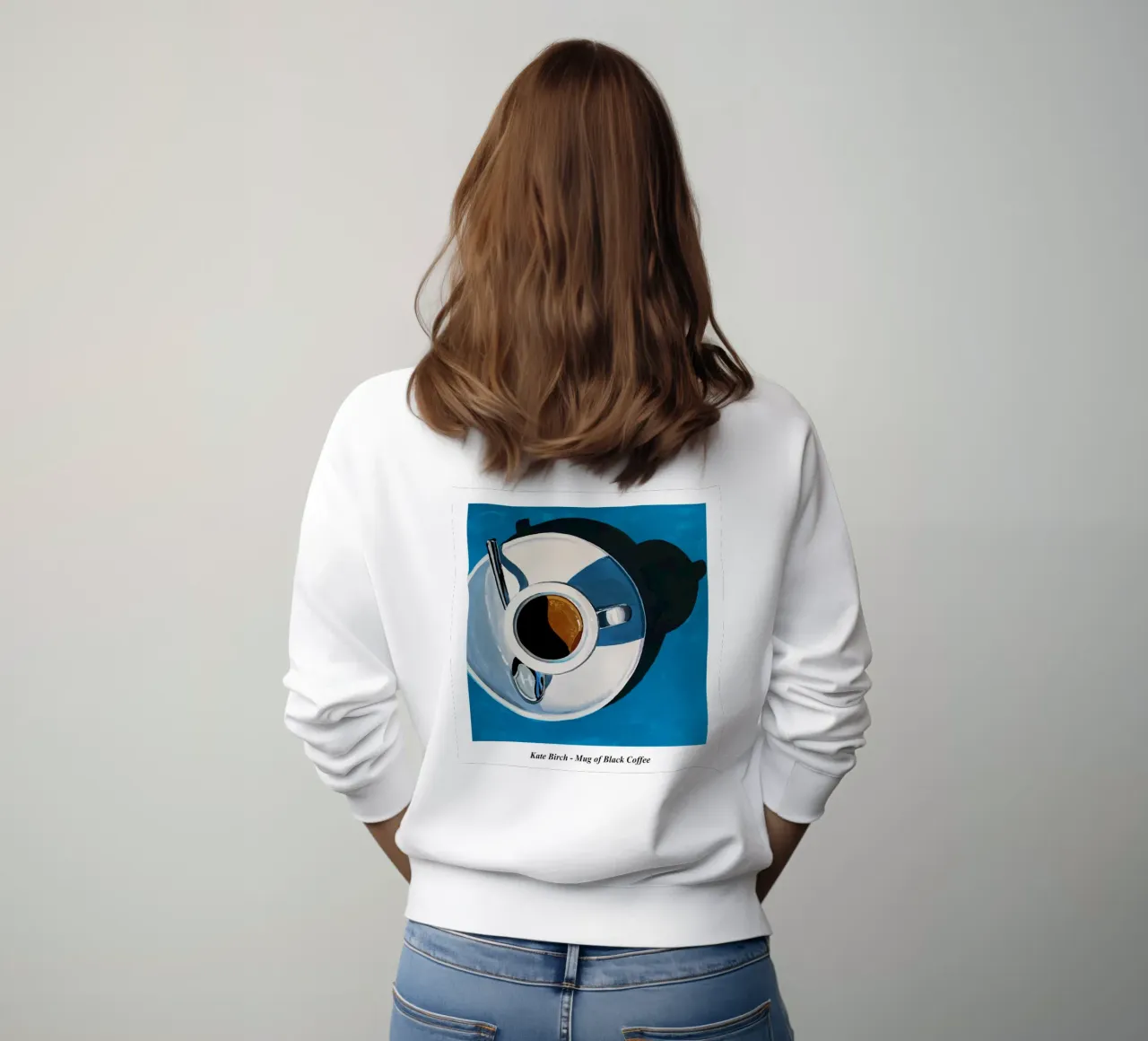 Kate Birch - Tazza di caffè nero felpa da aaron Shop