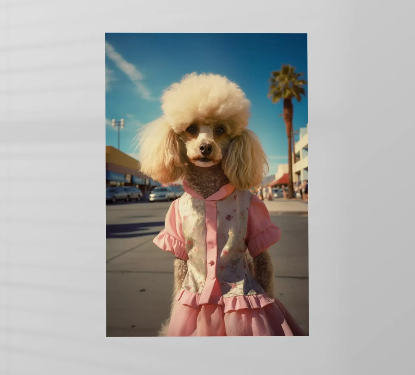 Maggie pellicola backlit da Affiches Chien Originales – Dogland