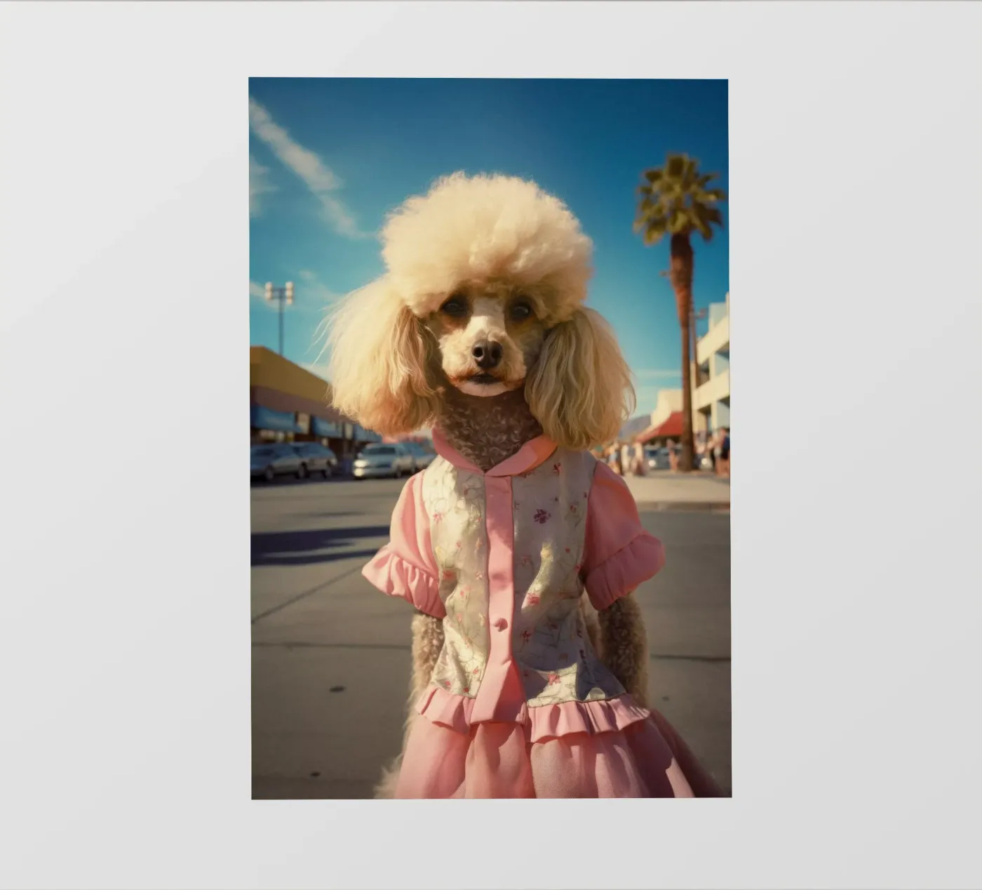 Maggie fotobehang van Affiches Chien Originales – Dogland