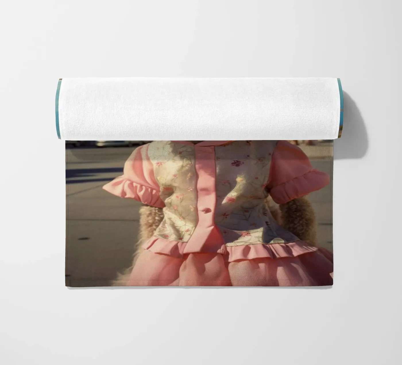 Maggie strandhanddoek van Affiches Chien Originales – Dogland
