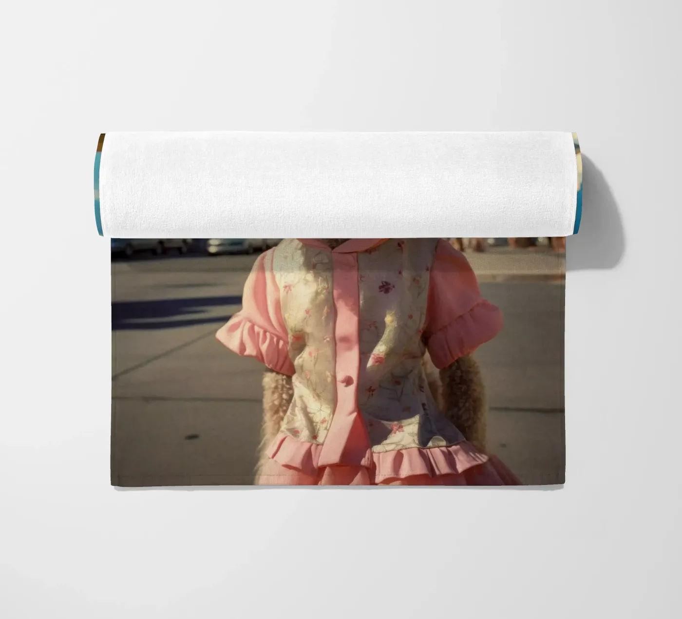 Maggie strandhanddoek van Affiches Chien Originales – Dogland