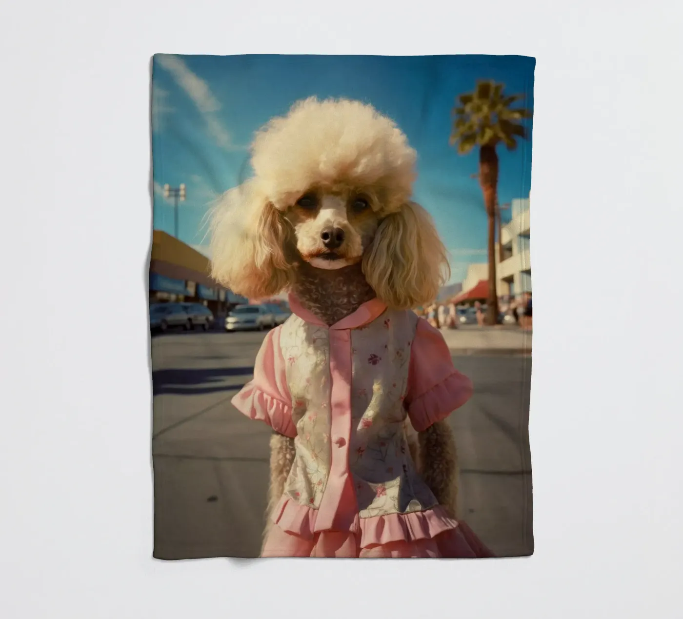 Maggie fleecedeken van Affiches Chien Originales – Dogland