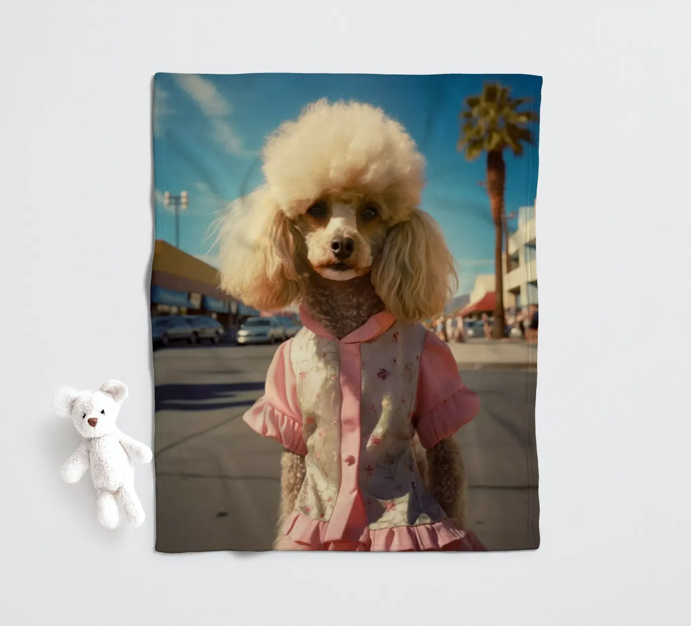 Maggie fleecedeken van Affiches Chien Originales – Dogland