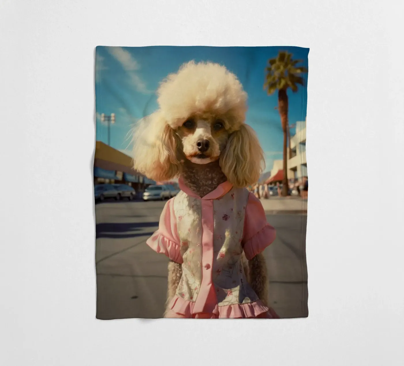 Maggie fleecedeken van Affiches Chien Originales – Dogland