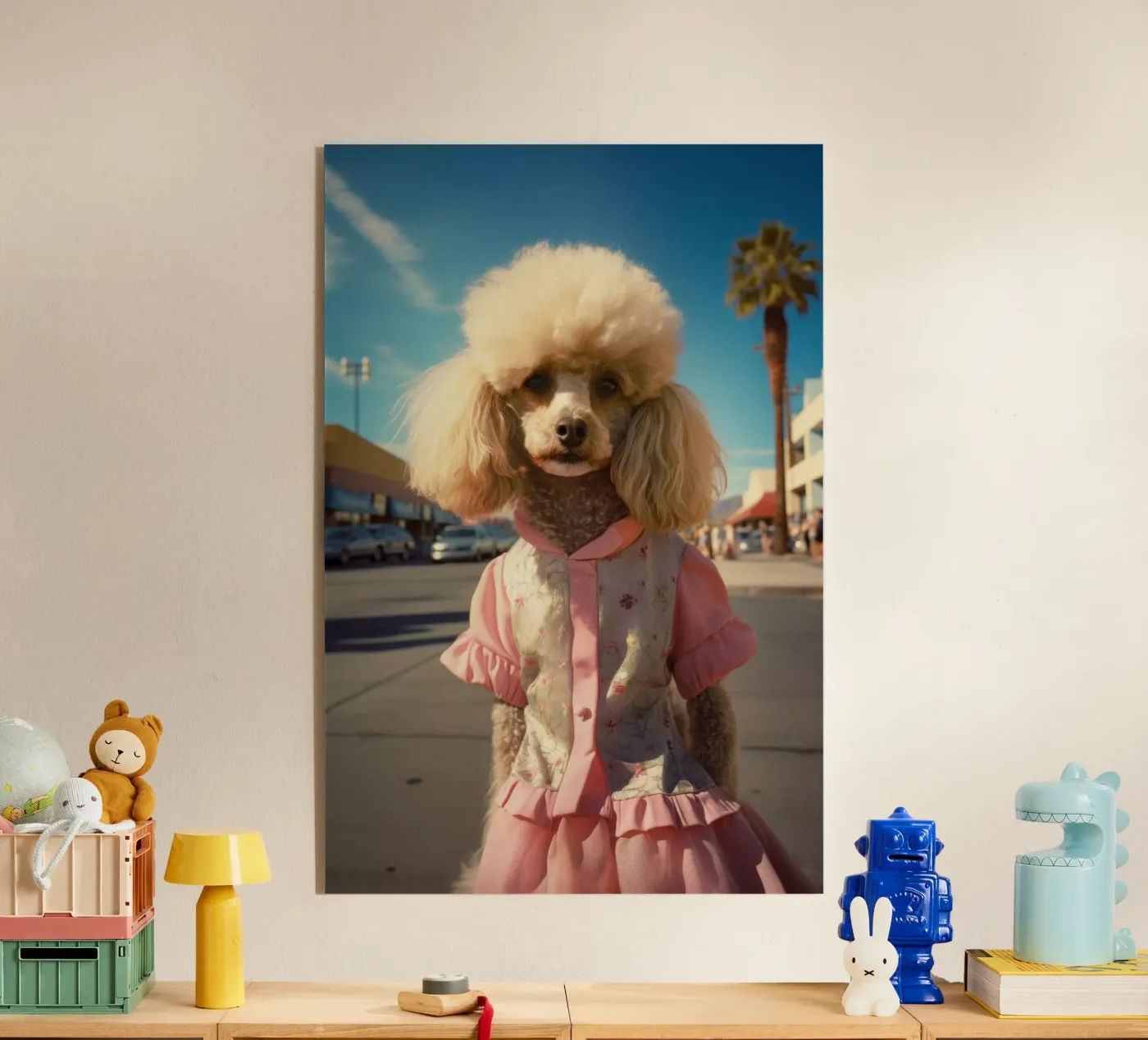 Maggie plexiglas de Affiches Chien Originales – Dogland