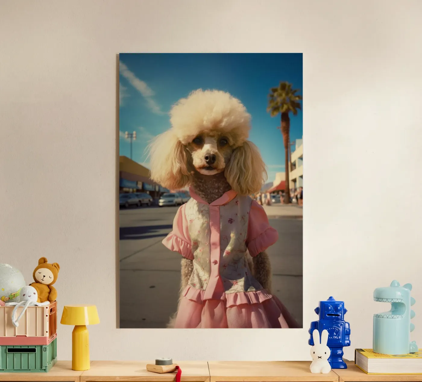 Maggie plexiglass da Affiches Chien Originales – Dogland