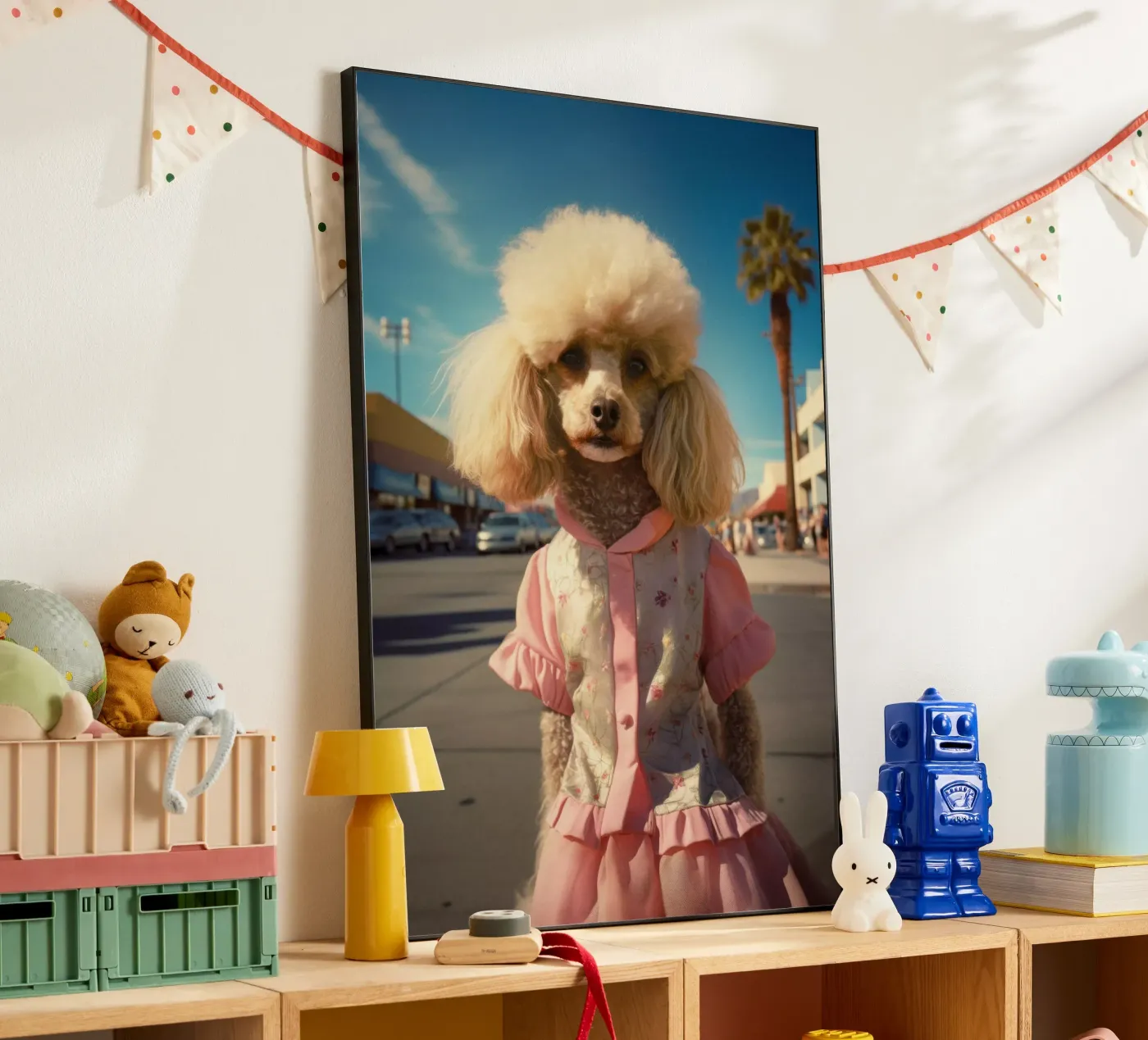 Maggie forex plate by Affiches Chien Originales – Dogland