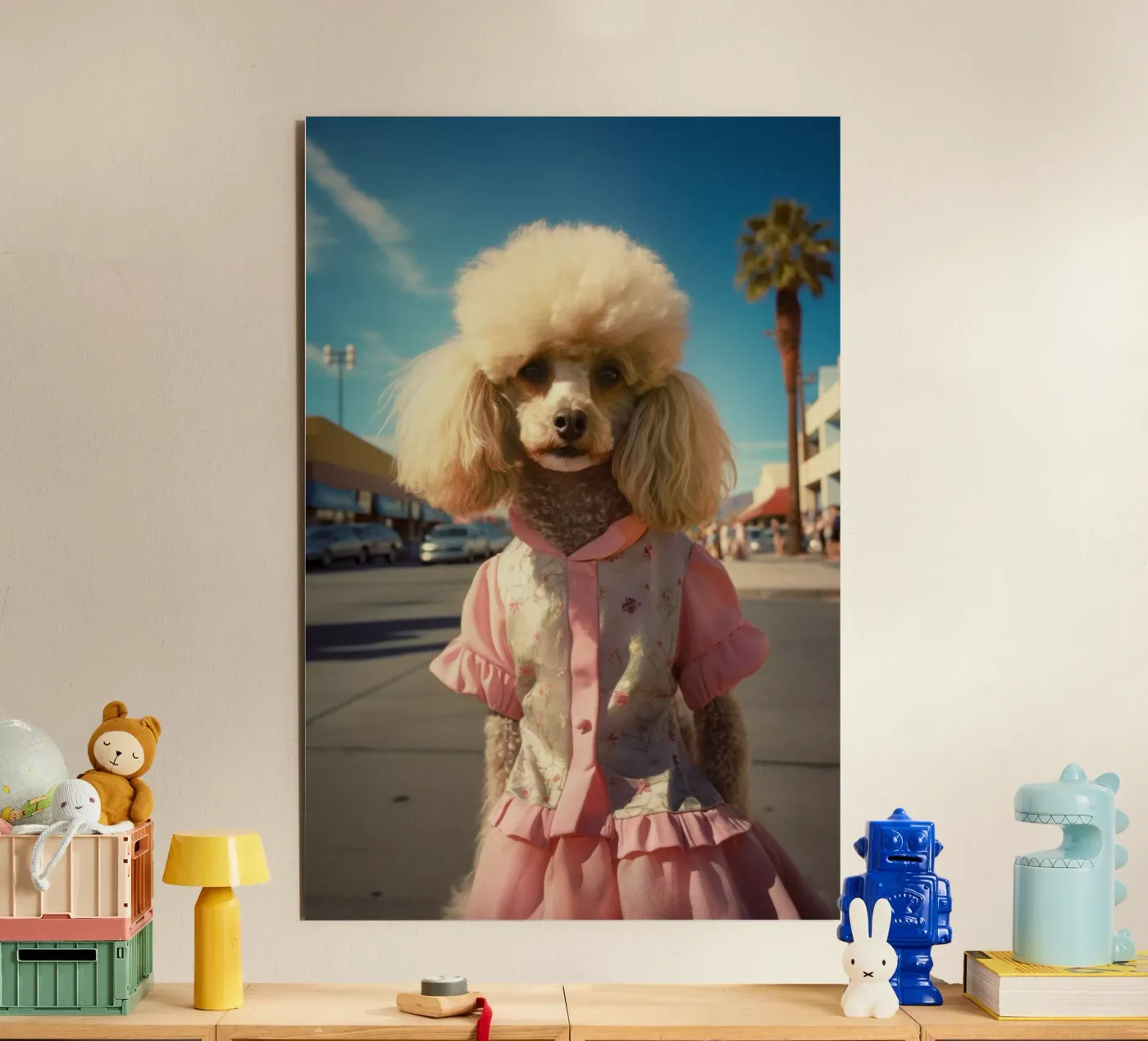 Maggie forex plate by Affiches Chien Originales – Dogland