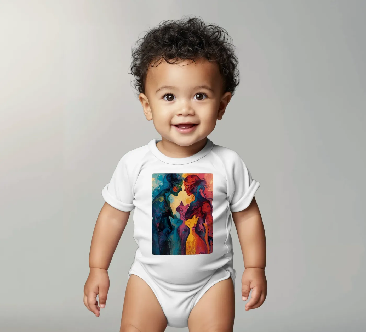 Affection abstraite body bébé de uniqe world