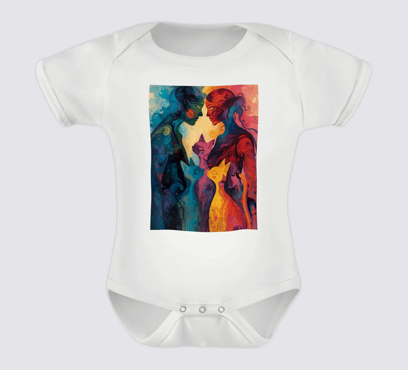 Affection abstraite body bébé de uniqe world
