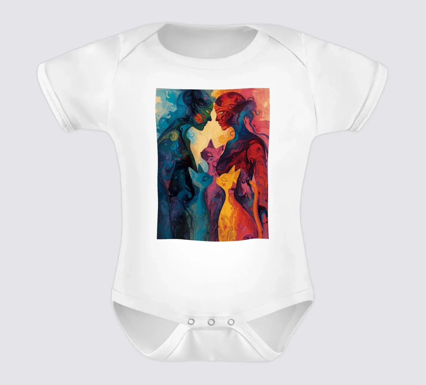 Affection abstraite body bébé de uniqe world