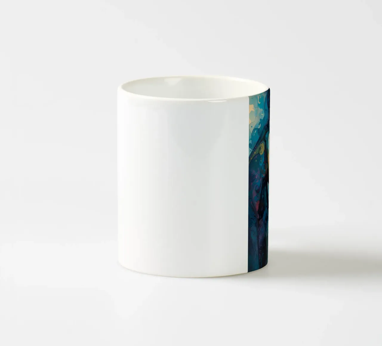 Abstract Affection ceramic mug by uniqe world