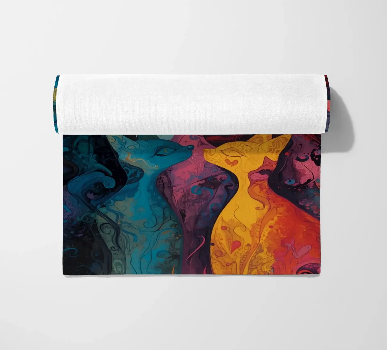 Abstract Affection telo mare da uniqe world