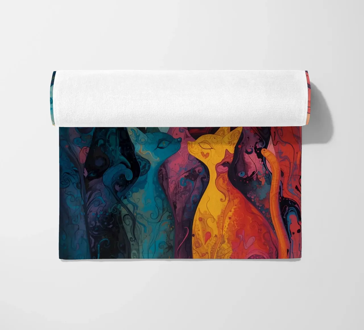 Abstract Affection telo mare da uniqe world