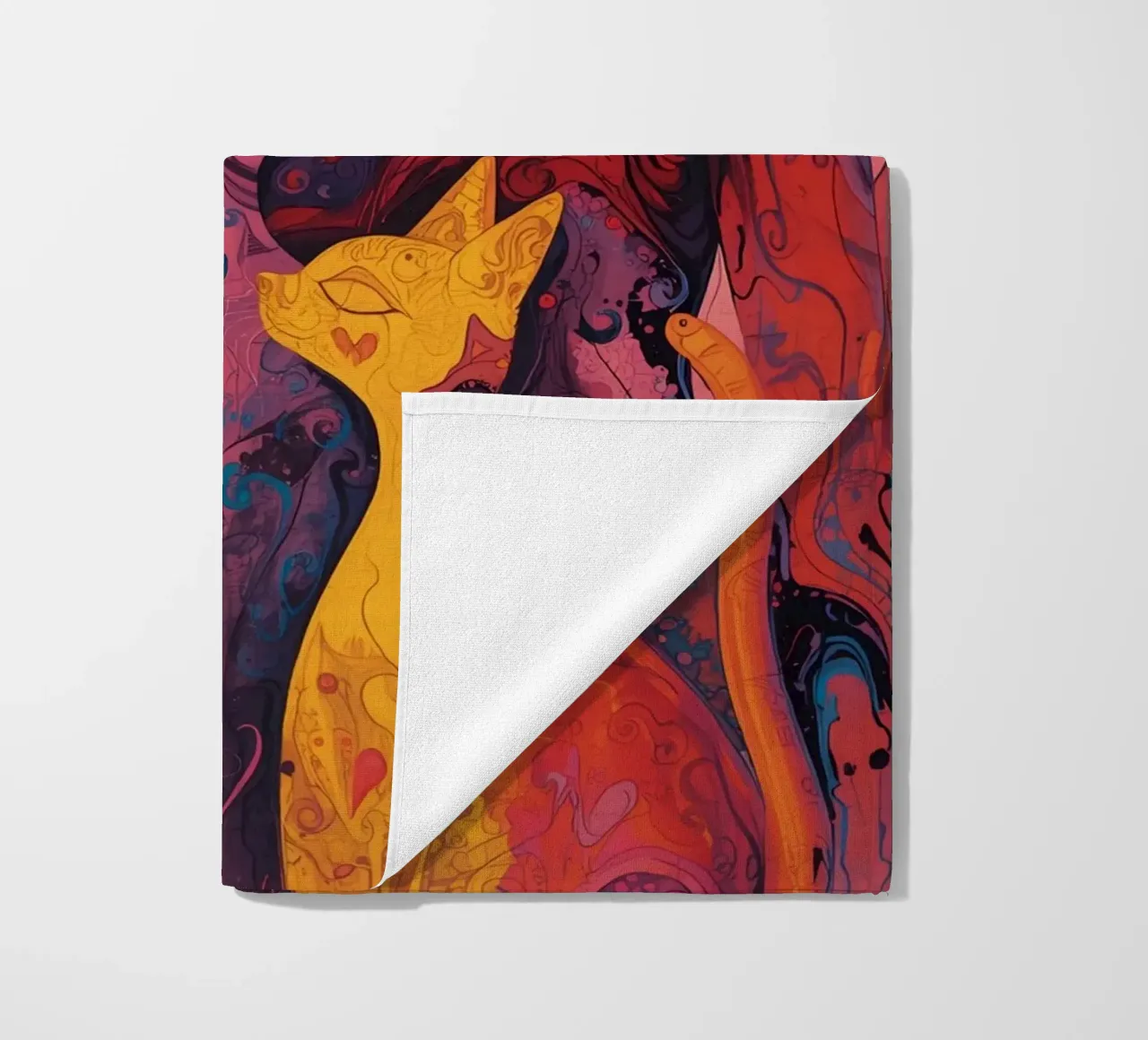 Abstract Affection telo mare da uniqe world