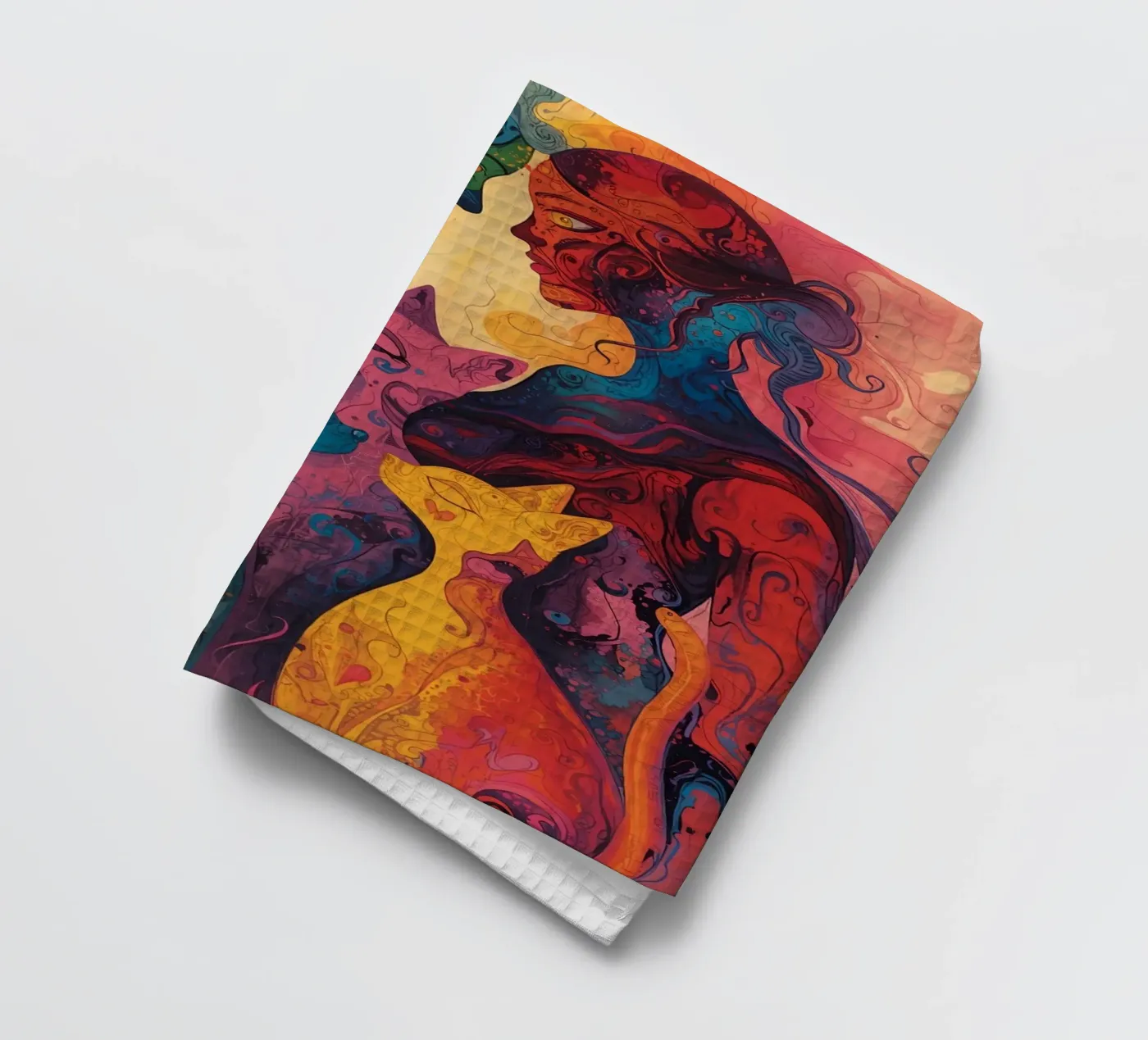 Affection abstraite torchon de uniqe world