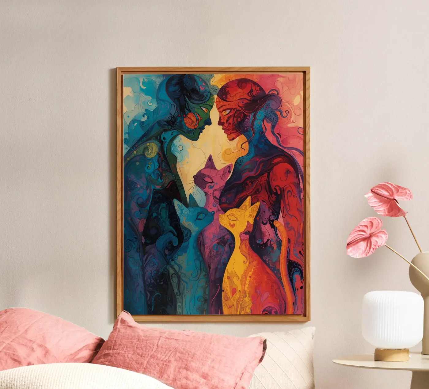 Abstract Affection forex plate by uniqe world