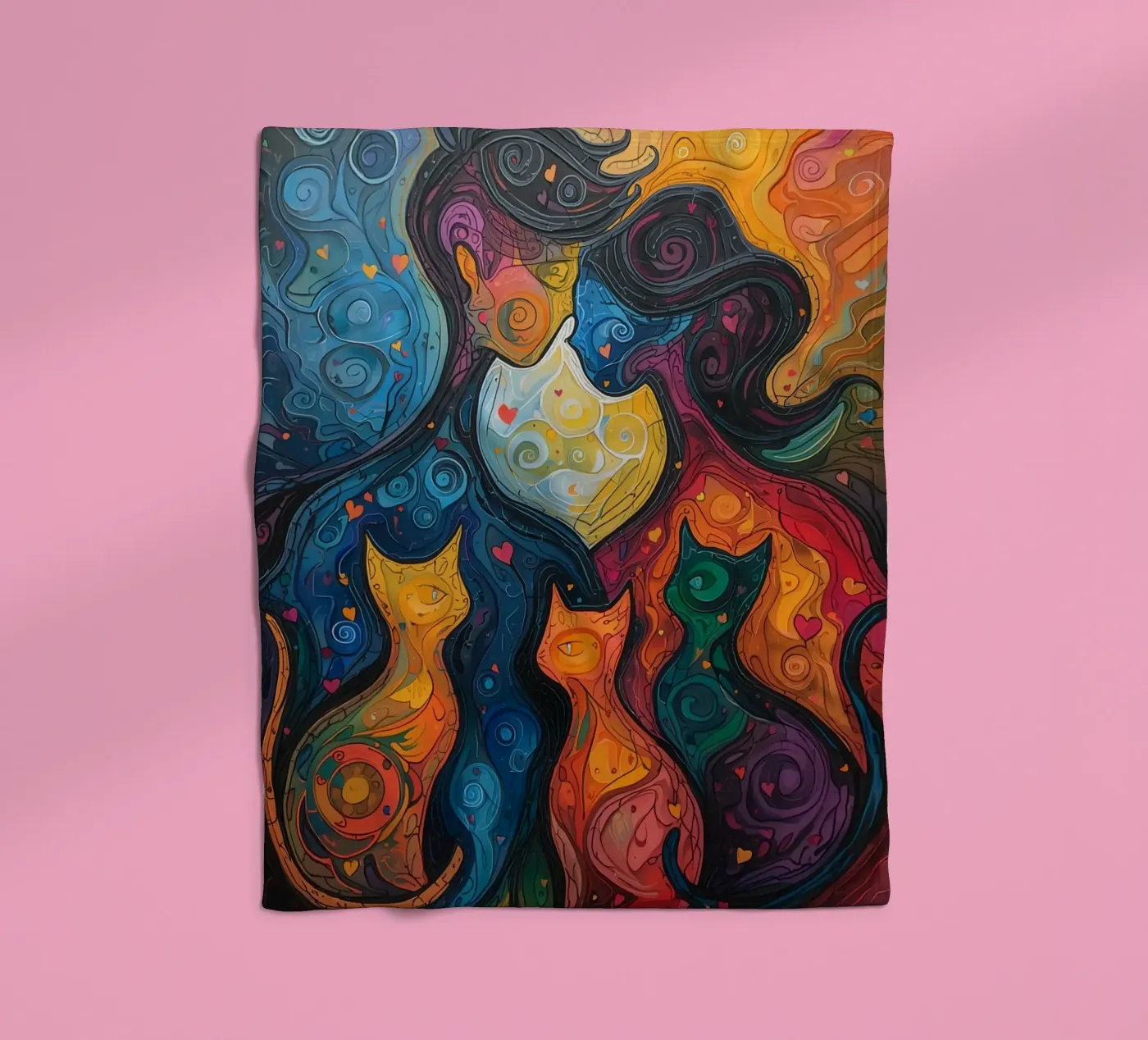 Ewige Bindung Fleecedecke von uniqe world