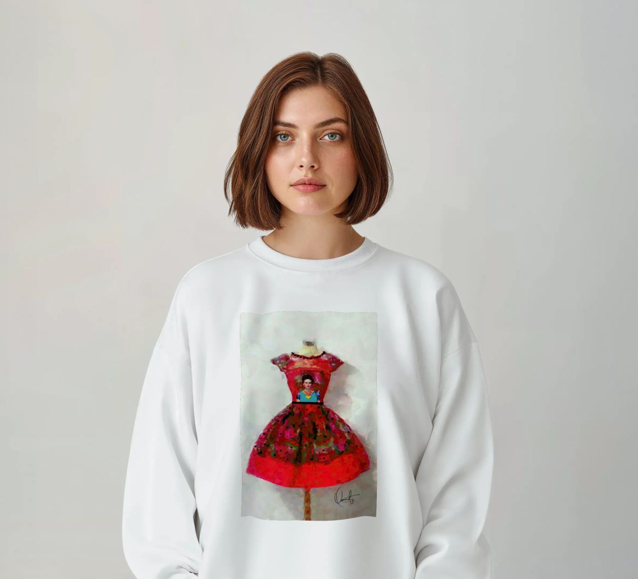 O'h So Frida felpa da Xchange Art Studio