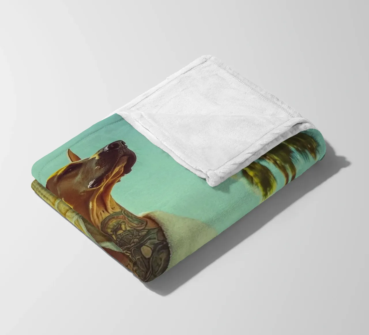 Ryder fleecedeken van Affiches Chien Originales – Dogland