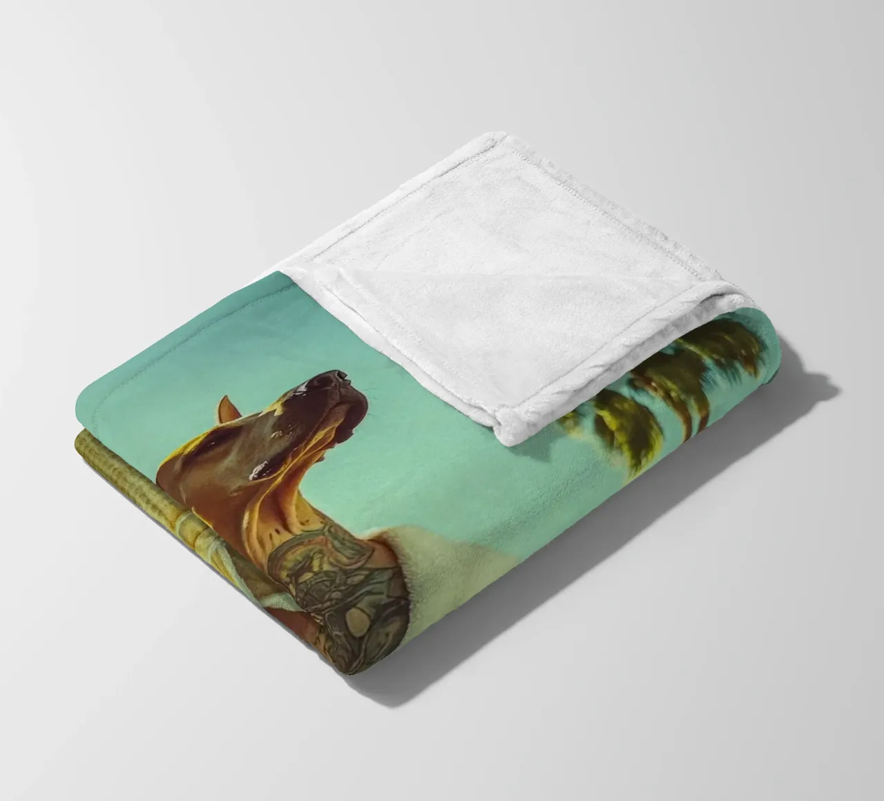 Ryder fleecedeken van Affiches Chien Originales – Dogland