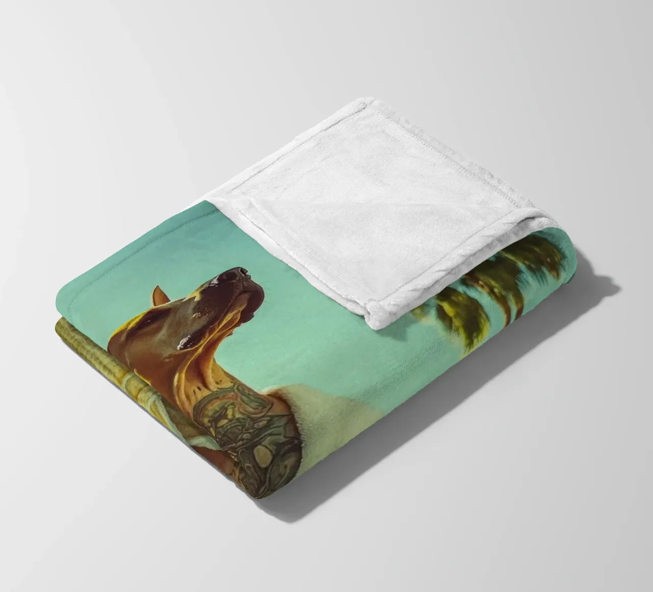 Ryder fleecedeken van Affiches Chien Originales – Dogland